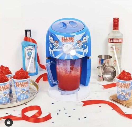 Slush puppie machine ice - slush,